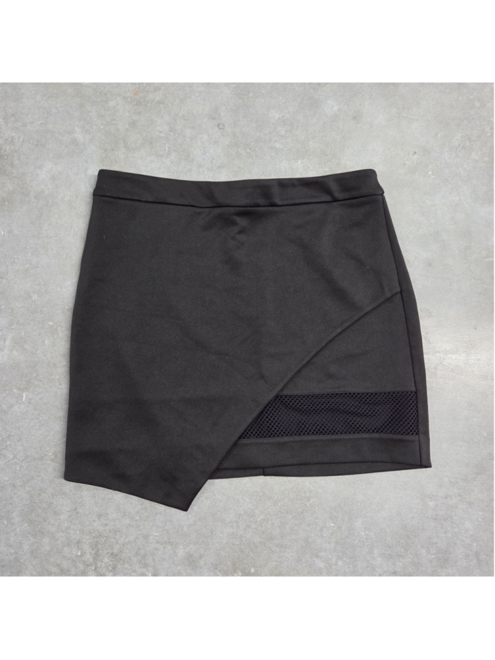 Express Black Mini Skirt Mesh Got⁷h Festival Size 12